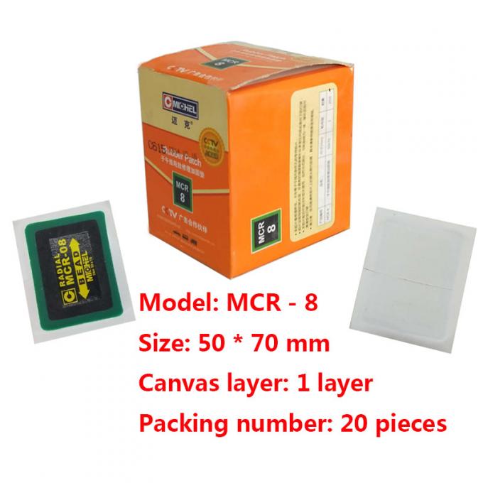 Michel 50×70mm ενισχυμένο κρύο μπάλωμα λαστιχένιο ISO9001 ροδών 0