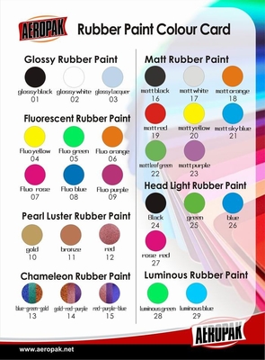 400ml Removable Rubber Spray Paint Chameleon Colour For Metal coating