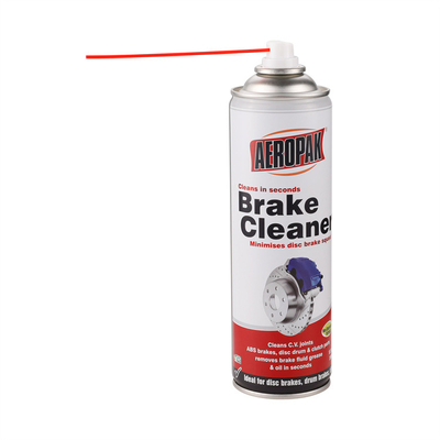 Metal Can Car Brake Cleaner Car Aerosol Cleaning Spray 3 Years Shelf Life