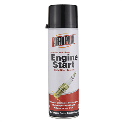 Aeropak 500ml Engine Starter Cleaner Car Care Products For Cars / Motors