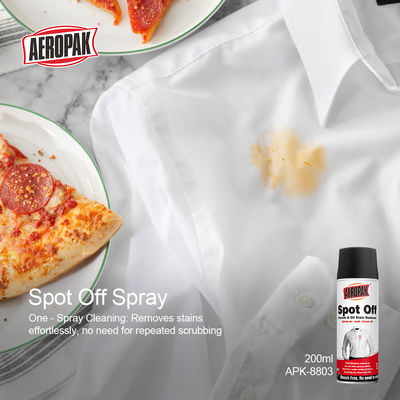 Eco-Friendly 200ml Aerosol Stain Remover Spray with 3 Years Shelf Life for Quick-dry Fabric Cleaning