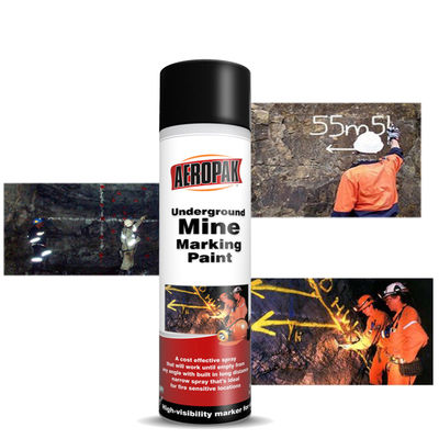 High Visibility Underground Mine Marking Paint with 350g Weight and 3 Years Shelf Life