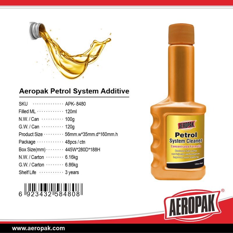 Choose Aeropak Petrol System Cleaner for Optimal Fuel Pump and Injector Performance