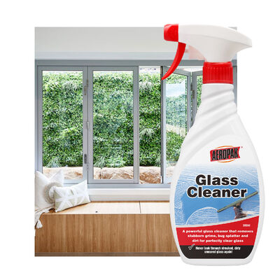 Aeropak 500ml Car Window Glass Cleaner Liquid Agent Mirror Glass Cleaner Spray για λεκέδες αυτοκινήτων και οικιακής χρήσης