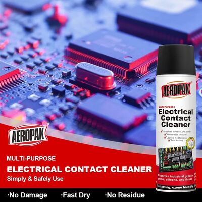 Aeropak 500ml Σπρέι Υγρών & Χημικών Υψηλής Απόδοσης Καθαριστικό Ηλεκτρονικών Επαφών Λιπαντικό Ακριβείας Ηλεκτρονικών