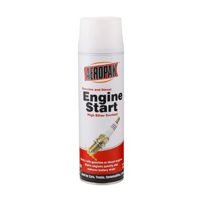 Aeropak Fluid for Starting at Low Temperatures